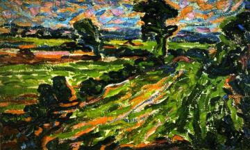 Marschland (Dangast) Artwork by Erich Heckel