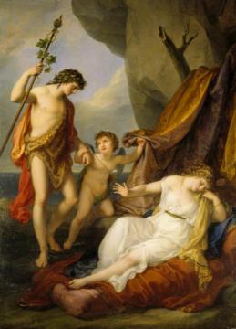 Bacchus And Ariadne Artwork by Angelica Kauffmann