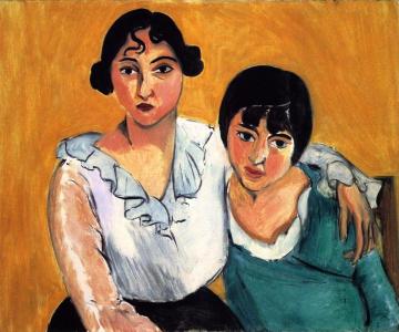 The Two Sisters Artwork by Henri Matisse