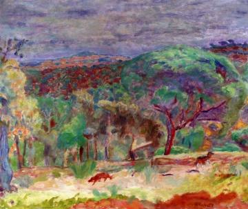 The Ravine Artwork by Pierre Bonnard