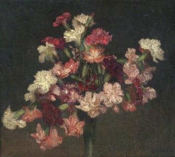 Carnations Artwork by Sir George Clausen