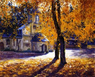 Notre Dame de Grace, Honfleur Artwork by Guy Orlando Rose