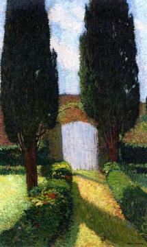 Le Jardin de Marquayrol Artwork by Henri Martin