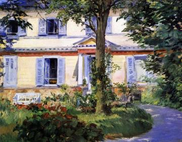 The House at Rueil Artwork by Edouard Manet
