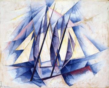 Sail: In Two Movements Artwork by Charles Demuth