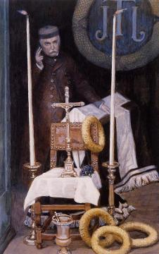 Portrait of the Pilgrim Artwork by James Tissot