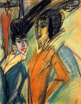 Zewi Kokotten Artwork by Ernst Ludwig Kirchner