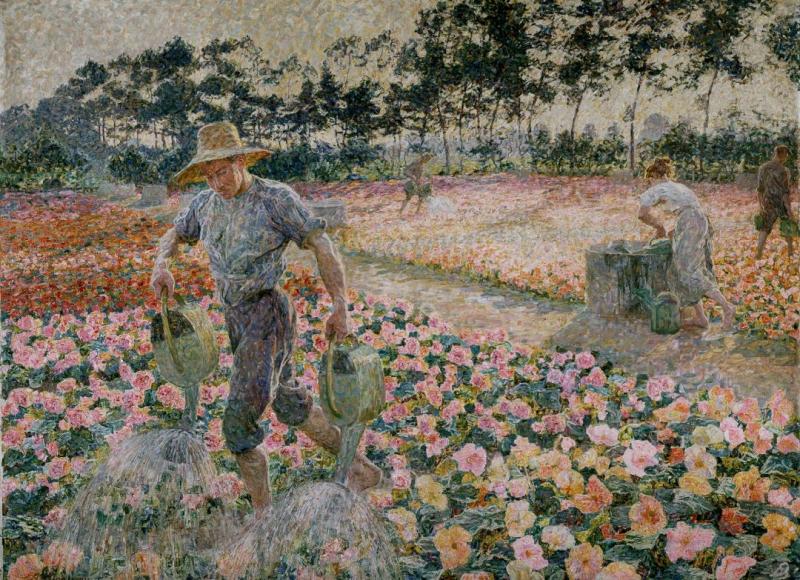 The Gardener Artwork by Jenny Montigny