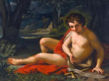 Saint-john The Baptist In The Desert Artwork by Anton Raphael Mengs