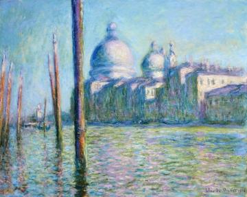 The Grand Canal Artwork by Claude Oscar Monet