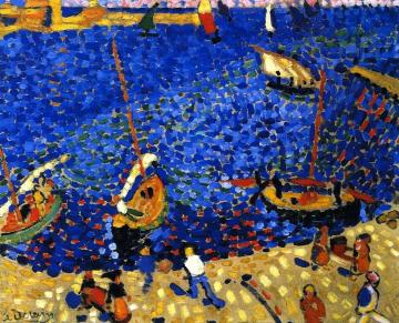 Boats At Collioure Artwork by Andre Derain