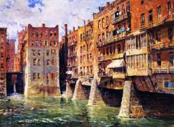 Main Street Bridge, Rochester Artwork by Colin Campbell Cooper