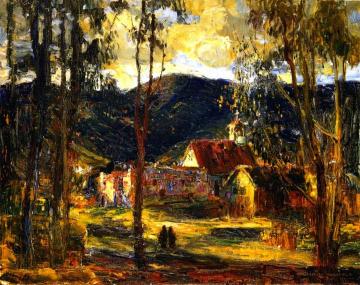 Evening Light, Laguna Artwork by Joseph Kleitsch