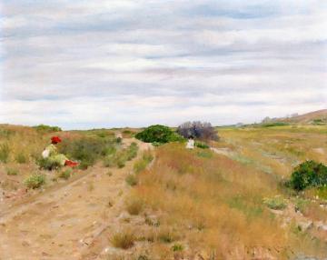 The Old Sand Road Artwork by William Merritt Chase