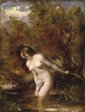 Musidora Artwork by William Etty