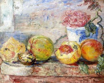 Peaches Artwork by James Ensor