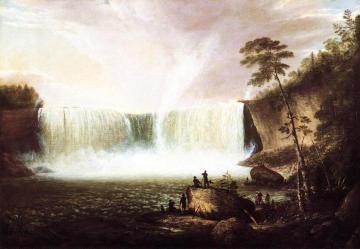 View of Niagara Falls (no.1) Artwork by Alvan Fisher