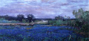Blue Bonnets At Twilight Artwork by Julian Onderdonk