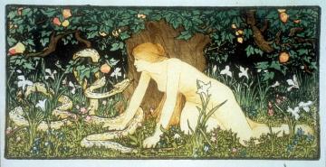 Eve and the Serpent Artwork by John Dickson Batten