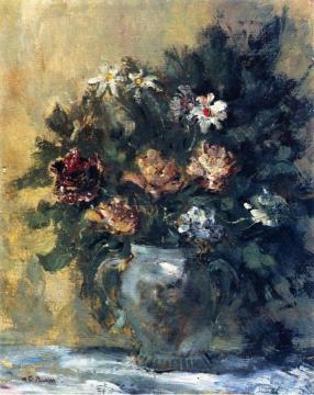 Flowers In A Vase Artwork by Walter Emerson Baum