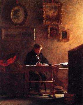 Self Portrait Artwork by Eastman Johnson