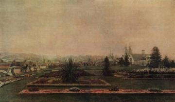 Morning in Gorky Park, Moscow Artwork by Nikolai Krymov