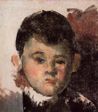 Portrait Of The Artist's Son (unfinished) Artwork by Paul Cezanne
