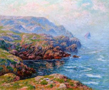 Land at Cléden Artwork by Henry Moret