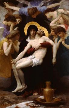 Pieta Artwork by William Adolphe Bouguereau