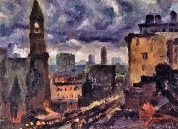 Sixth Avenue Artwork by John Sloan