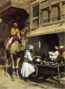 The Metalsmith's Shop Artwork by Edwin Lord Weeks