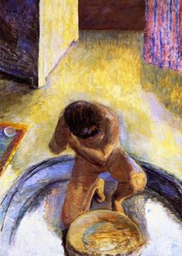 Nude in the Tub Artwork by Pierre Bonnard