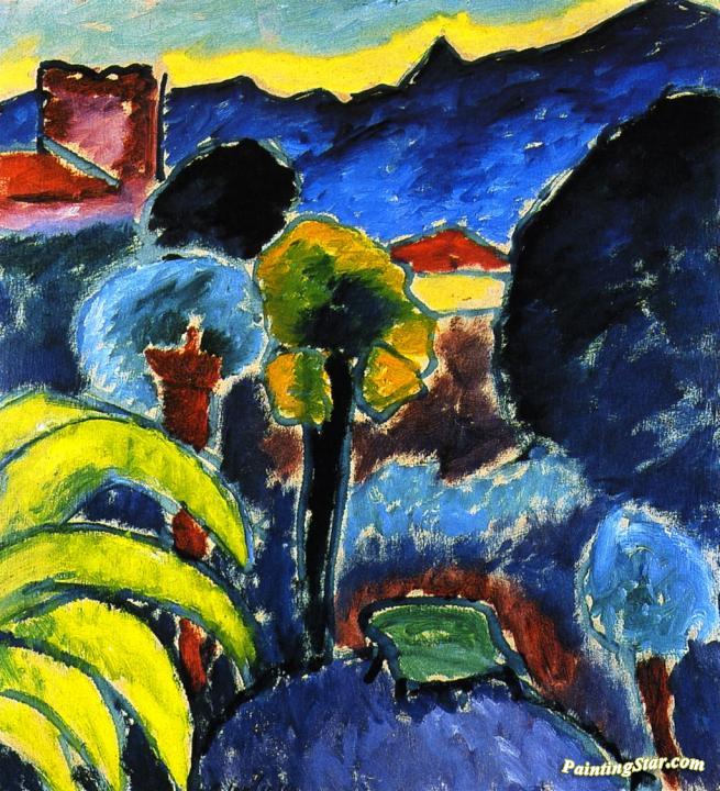 Nature's Festival - Bordighera Artwork by Alexej Jawlensky
