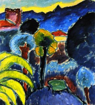 Nature's Festival - Bordighera Artwork by Alexej Jawlensky