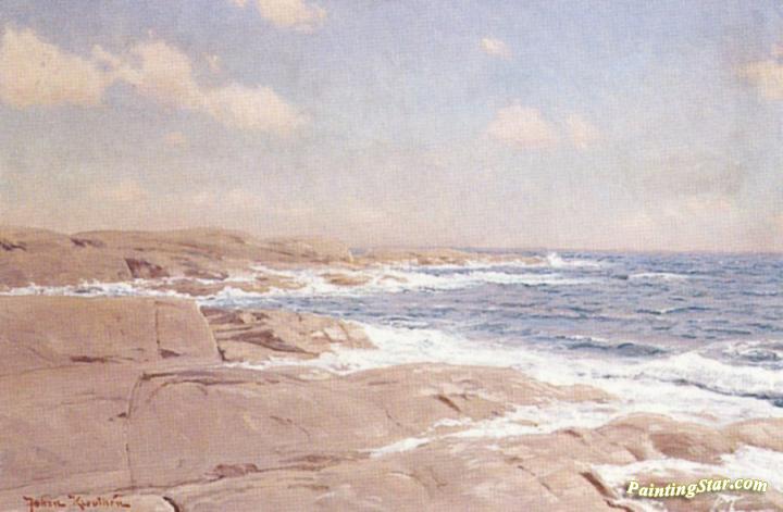The Rocky Coast Artwork by Johan Krouthén