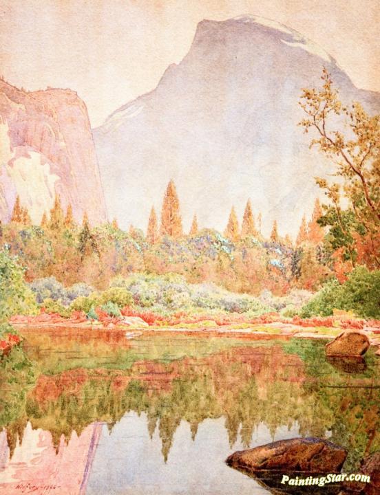 Half Dome, Yosemite Artwork by Gunnar Widforss