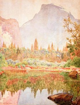 Half Dome, Yosemite Artwork by Gunnar Widforss