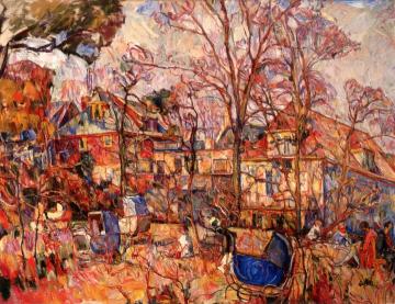 Autumn, Composition Artwork by Abraham A. Manievich