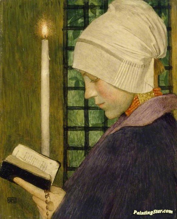 Candlemas Day Artwork by Marianne Stokes