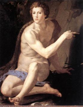 St John the Baptist Artwork by Agnolo Bronzino