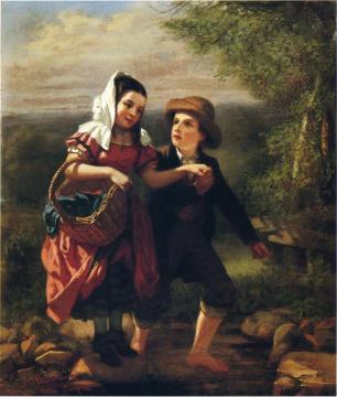 The Picnic Artwork by John George Brown