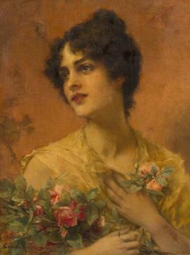 Summer Roses Artwork by Conrad Kiesel