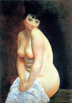 Kiki De Montparnasse Artwork by Moise Kisling