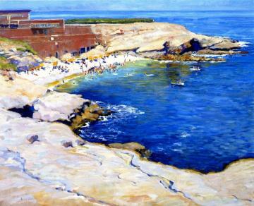 La Jolla Cove Artwork by Alson Skinner Clark