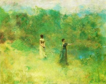 Summer Artwork by Thomas Wilmer Dewing