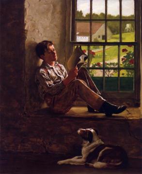 The Study Hour Artwork by John George Brown