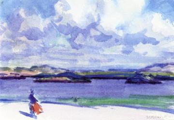 The Sands of Iona Artwork by Francis Campbell Boileau Cadell