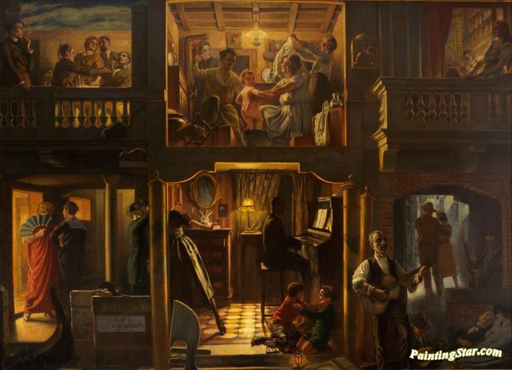 Amore - discorso primo Artwork by Leonardo Dudreville