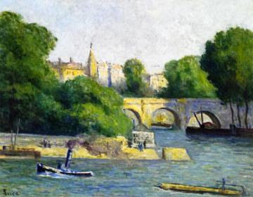 Le Vert Gallant Artwork by Maximilien Luce