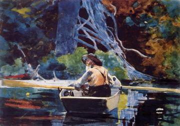The Adirondack Guide Artwork by Winslow Homer